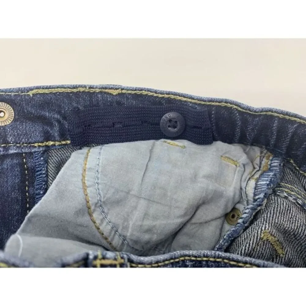 PLACE Blue Denim Bootcut Stretch Adjustable Waist Girl's Jeans Size‎ 3T